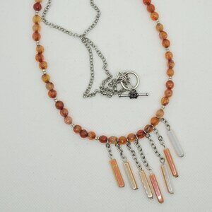 Autumn Beaded Necklace